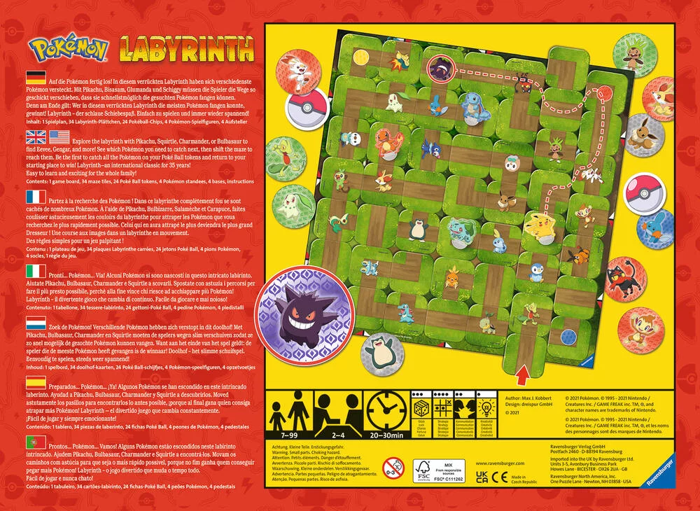 POKEMON - LABYRINTHE