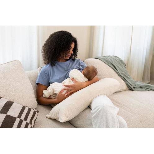 Coussin d'allaitement Maxxy Mini Flowers - Sand - BABYMOOV