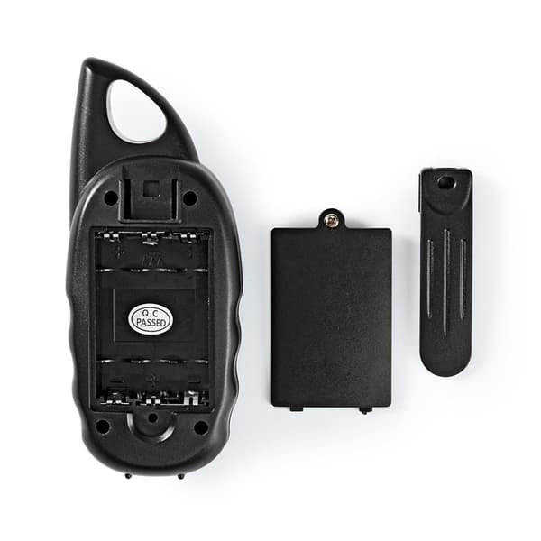 Nedis Walkie-Talkie Set | 2 håndsett | Opp til 3 km | Frekvens kanal: 3 | PTT | Opp til 3 timer | Blå / Sort