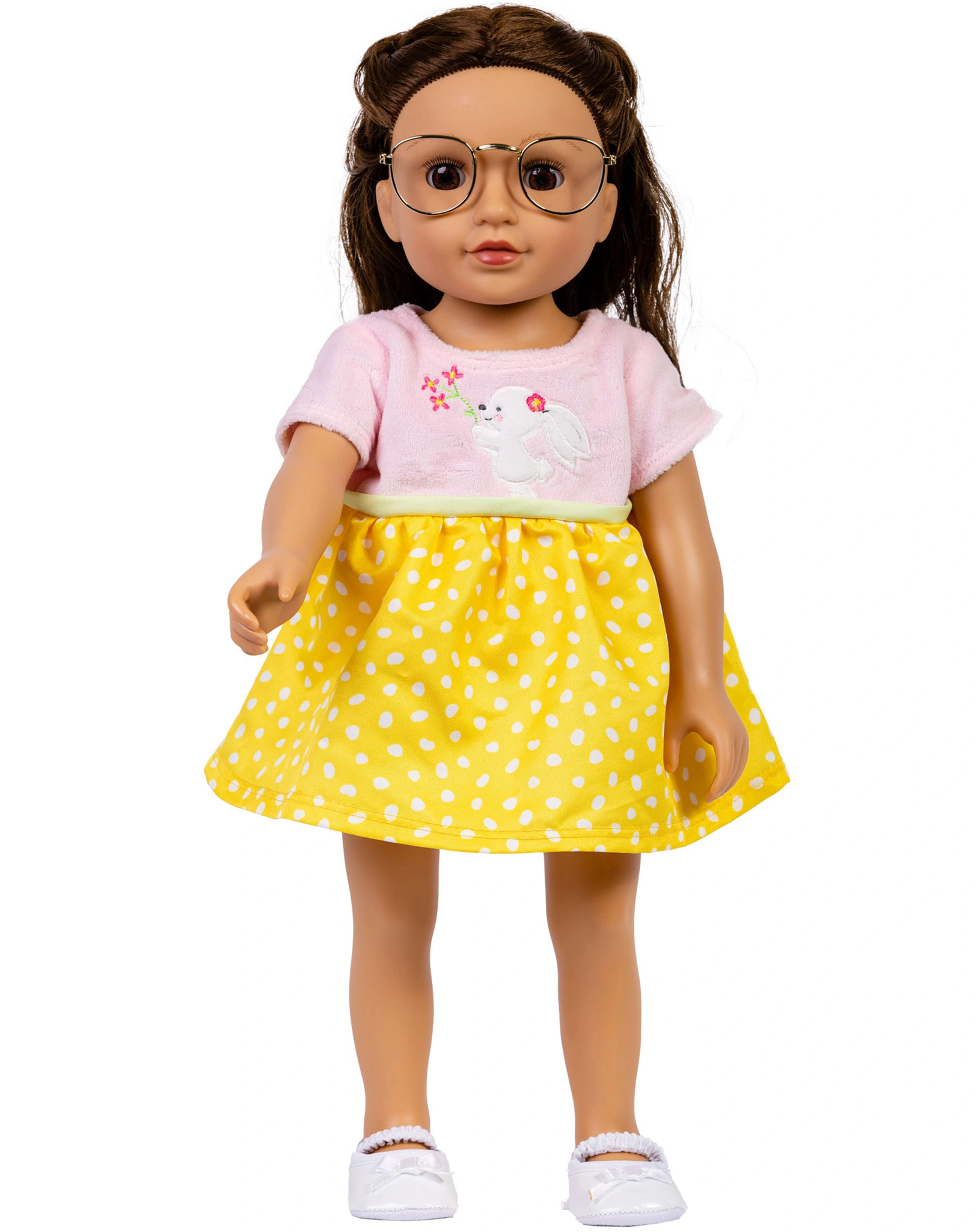 Puppen-Lesebrille BETTER VIEW in gold