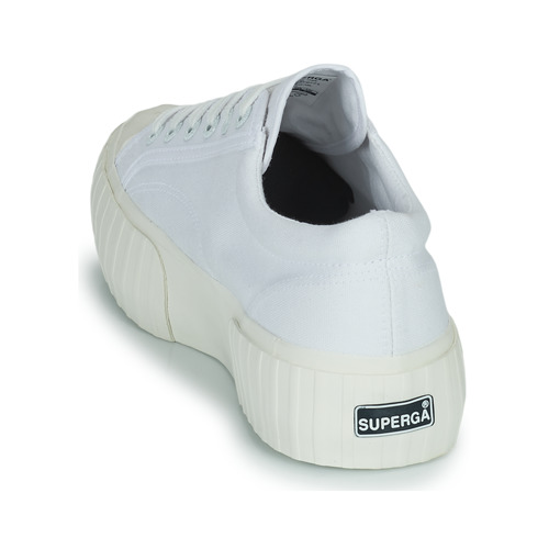 Superga - 2631 STRIPE PLATEFORM - Blanc