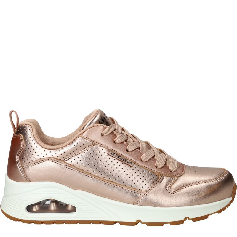 Skechers Uno Metallixs Sneakers Goud Dames
