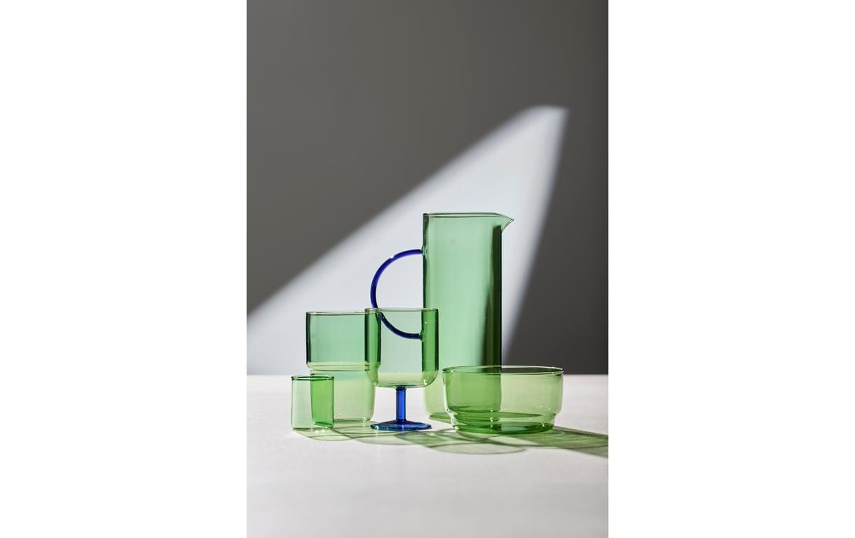 Schnapsglas Torino Grün, 2 Stück, 5.5 clFarbige Gläser für das tägliche Konsumieren von Ingwer-Shots bis hin zu starken Espresso-Shots von