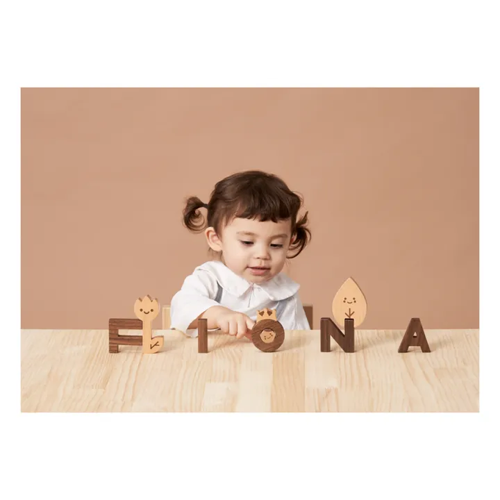 OIOIOOI Blocs alphabet en bois