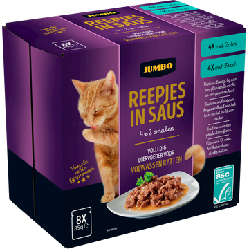 Jumbo Reepjes in Saus 8 x 85 g