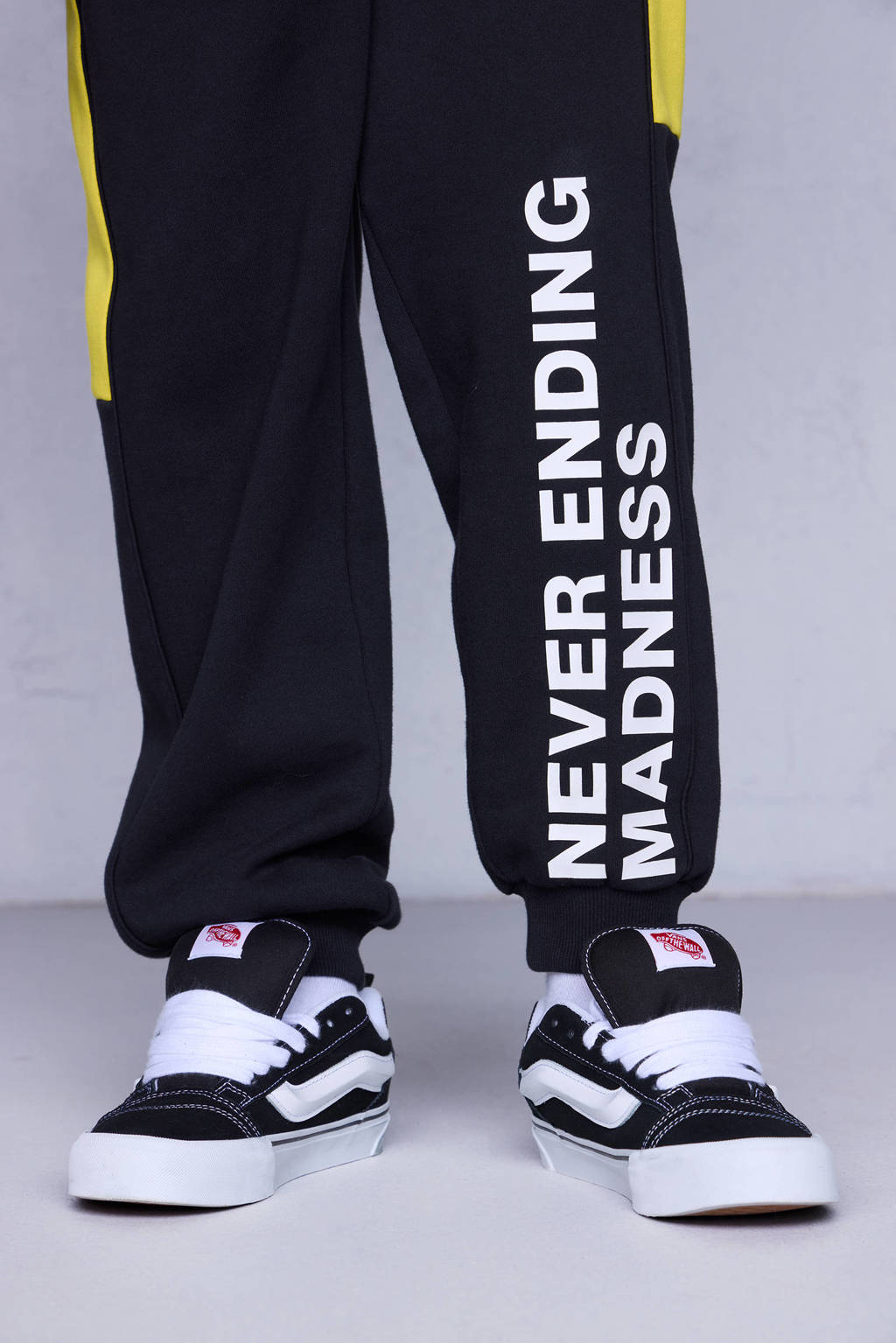 Coolcat Colourblock Joggingbroek Clayton met Statements