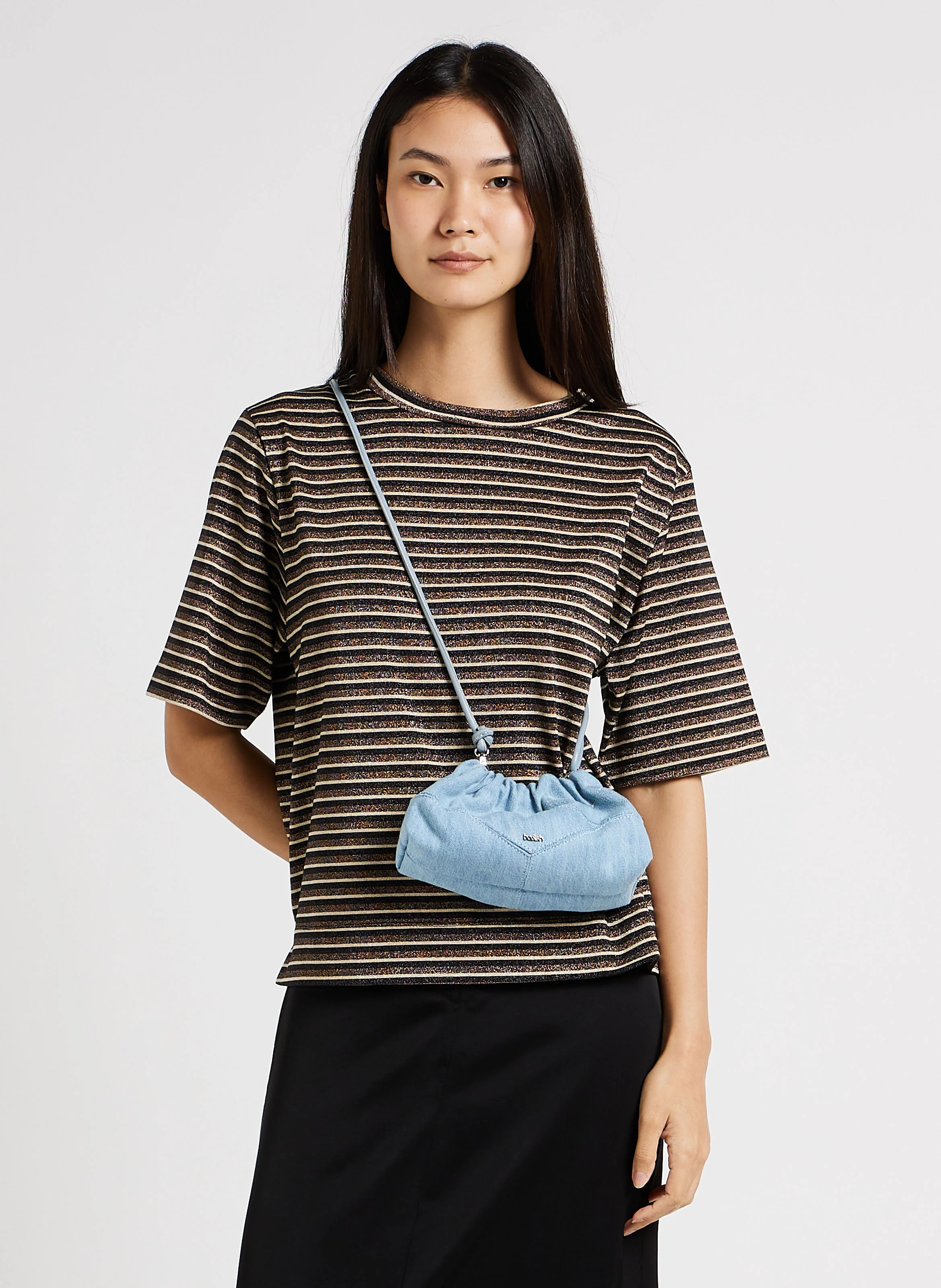 JUNE - Sac bandoulière en denim| Bleu