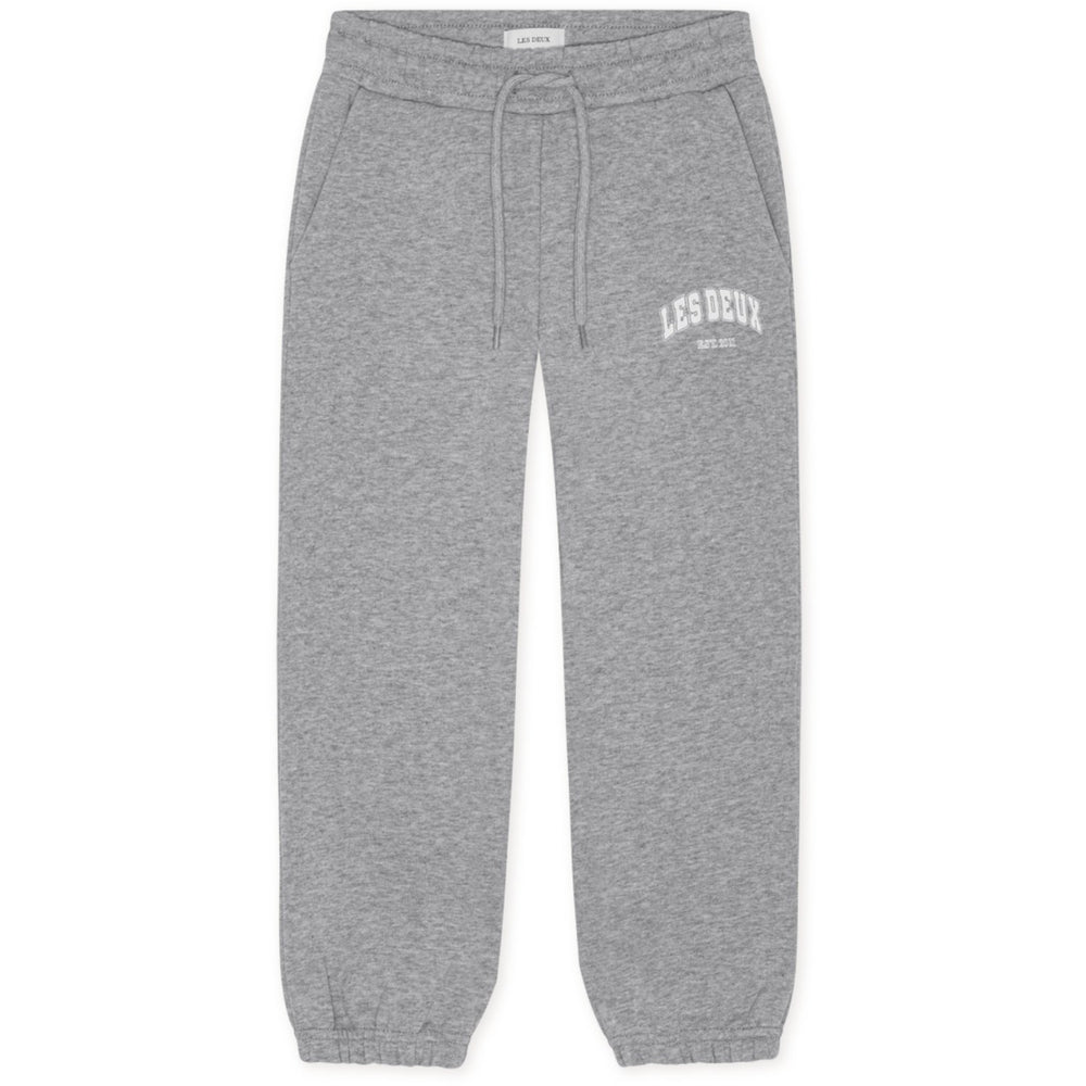 Køb Les Deux Kids Grey Melange Hoop Sweatpants