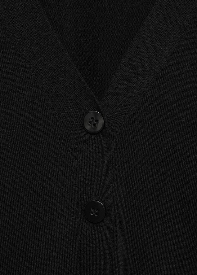 MANGO CARDIGAN. -- LUCCA Black