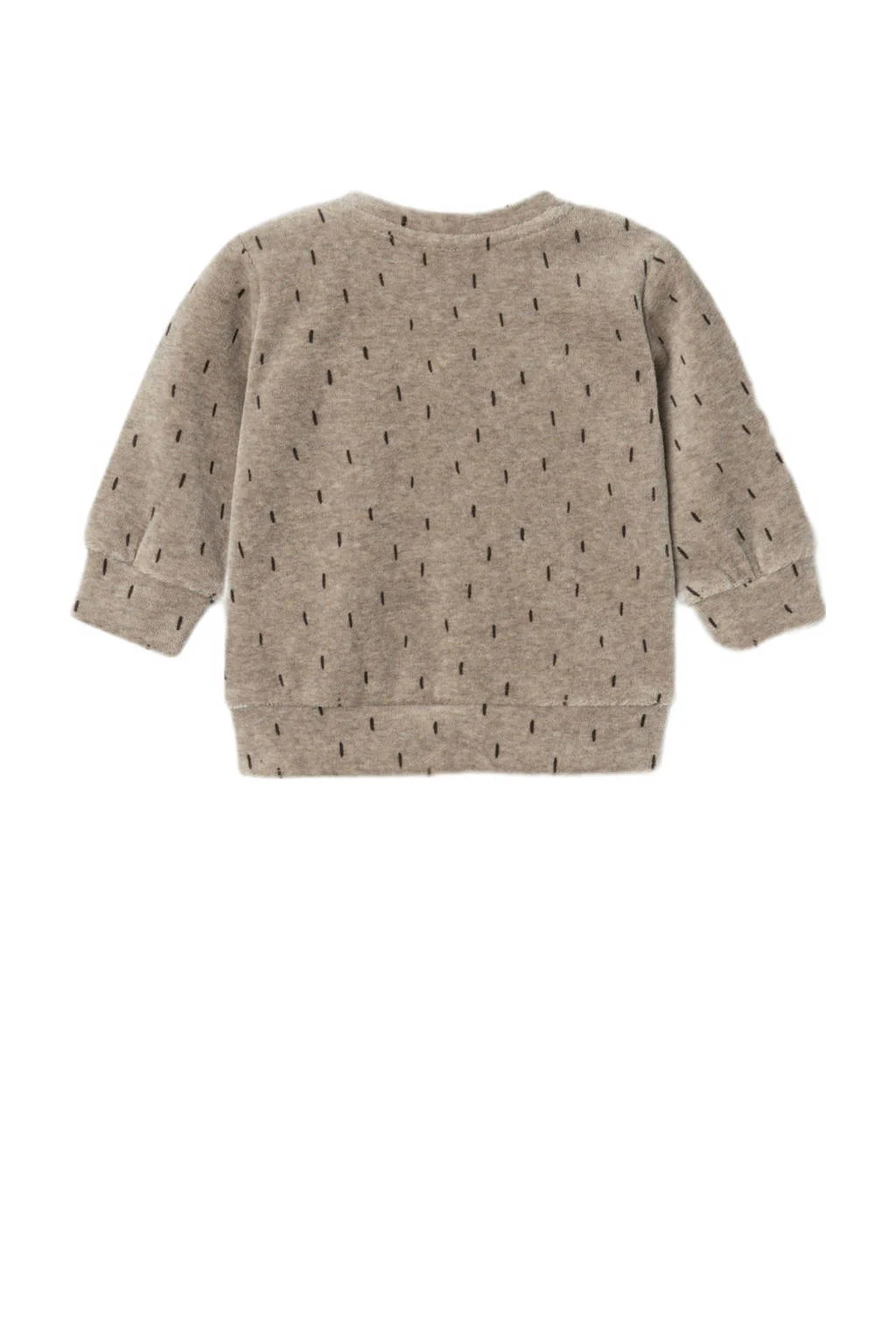 NAME IT sweater NBNNALWIN met all over print zand
