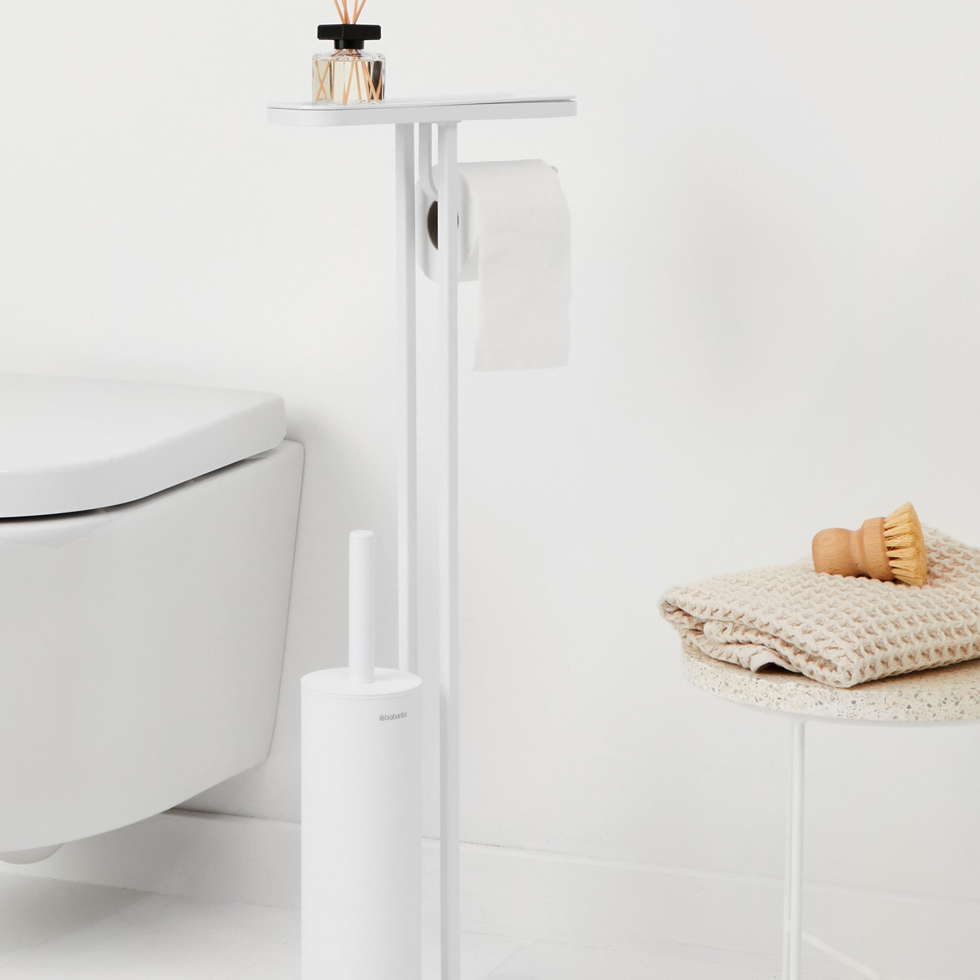 Brabantia MindSet Toiletbutler - Mineral Fresh White