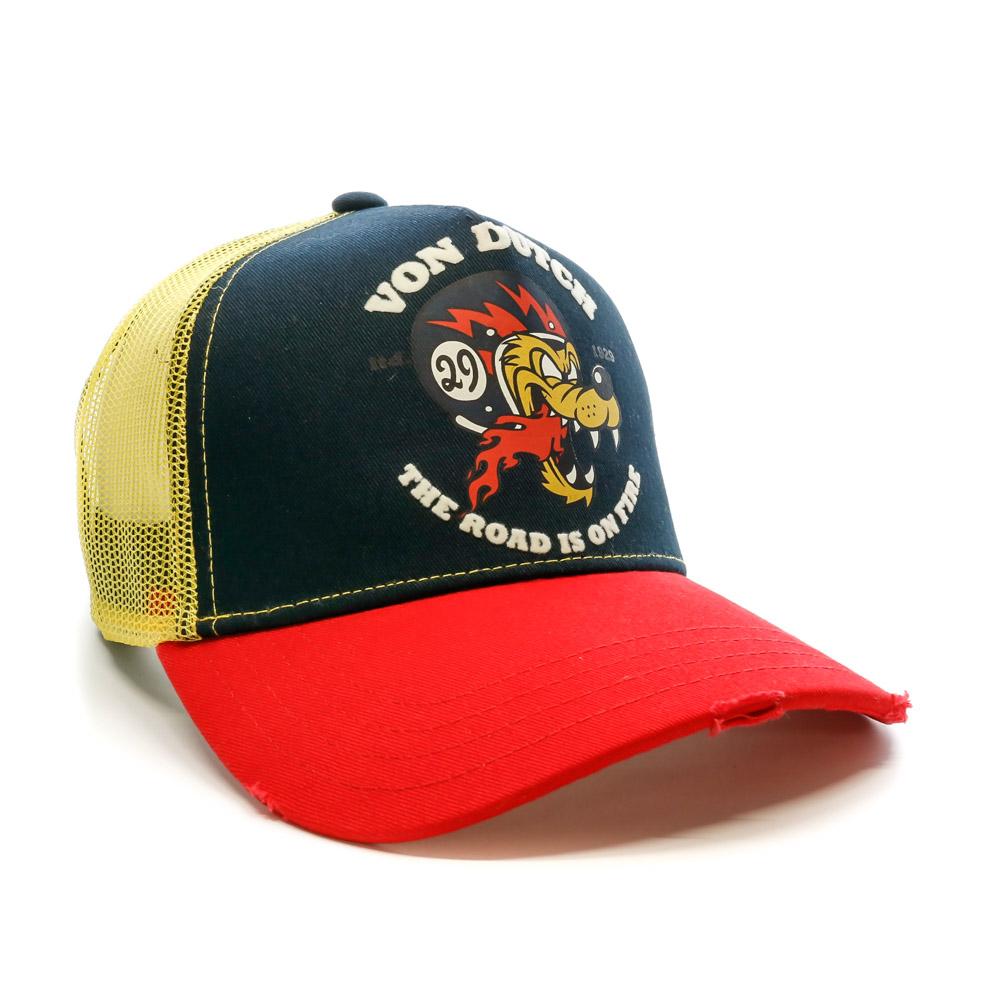 Von Dutch Casquette Marine/Jaune Homme Von Dutch Wolf