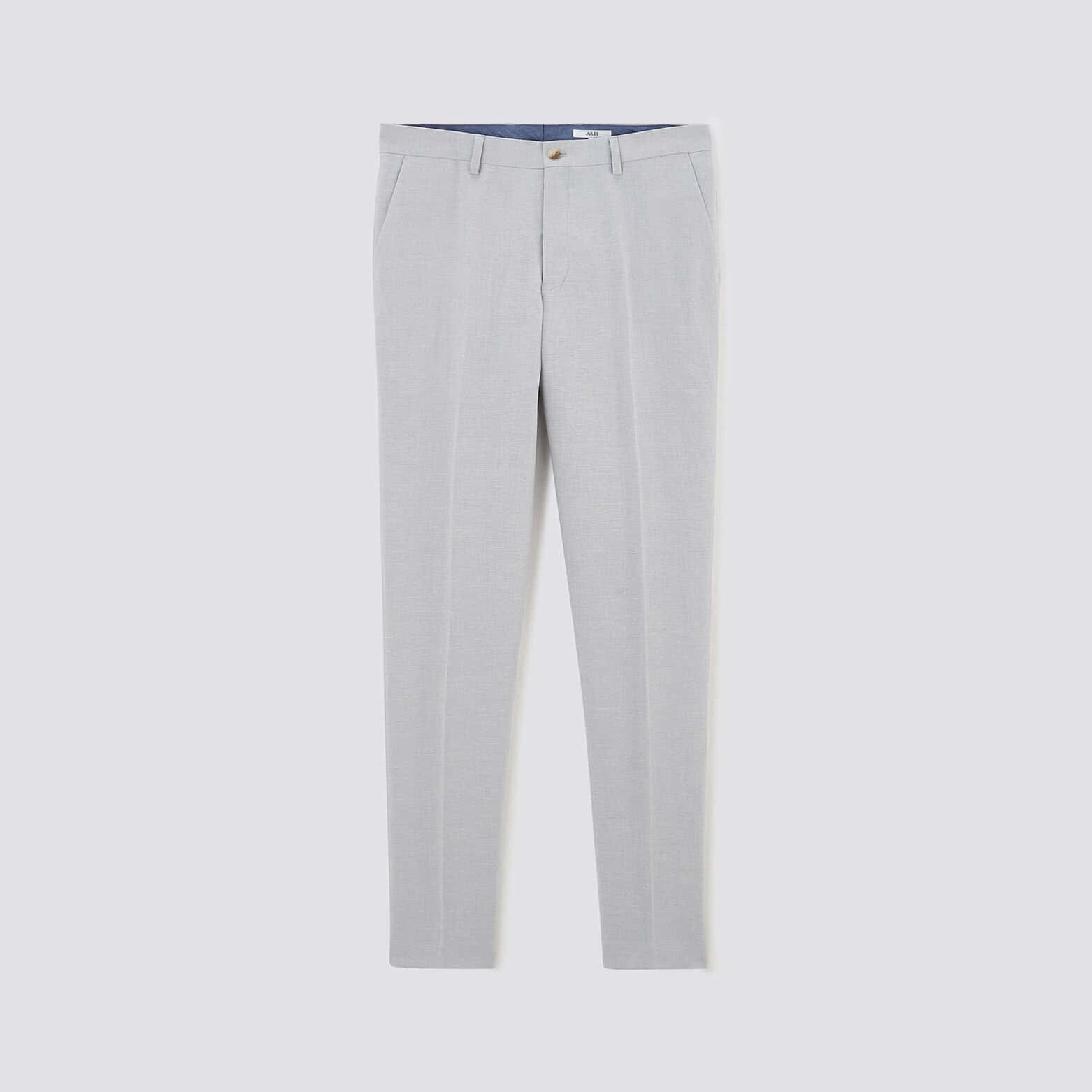 Pantalon de costume slim Bleu clair