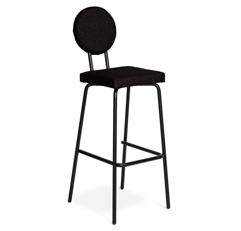 Puik Option barkruk 65cm 2/1 zwart