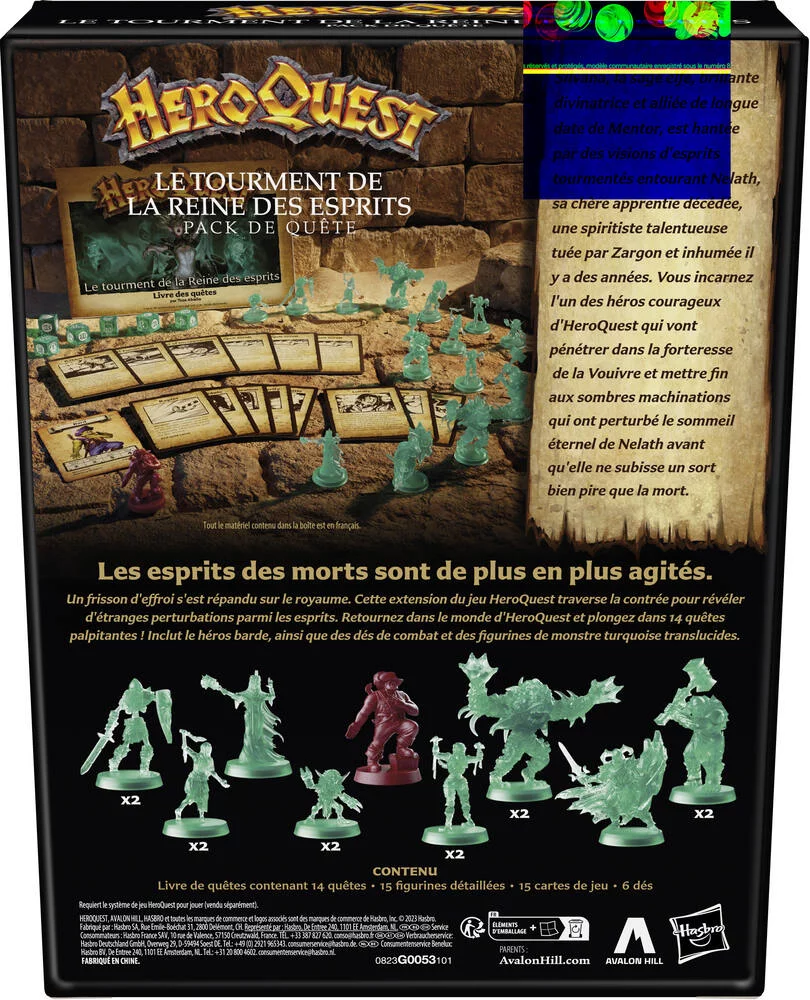 HEROQUEST SPIRIT QUEENS TORMENT QUEST PK