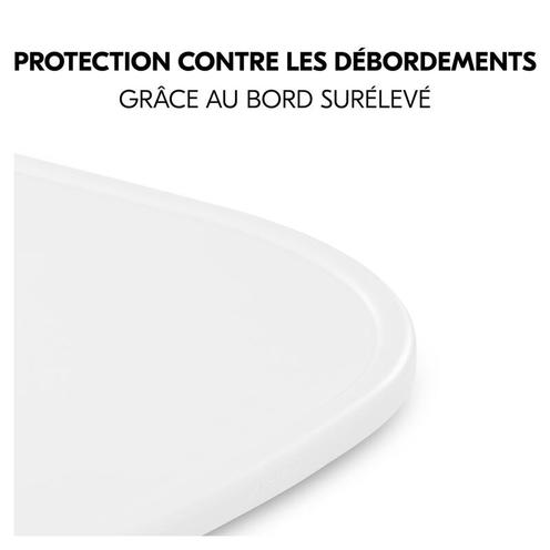 Tablette Click Tray pour chaise haute Alpha+ - Blanc - HAUCK