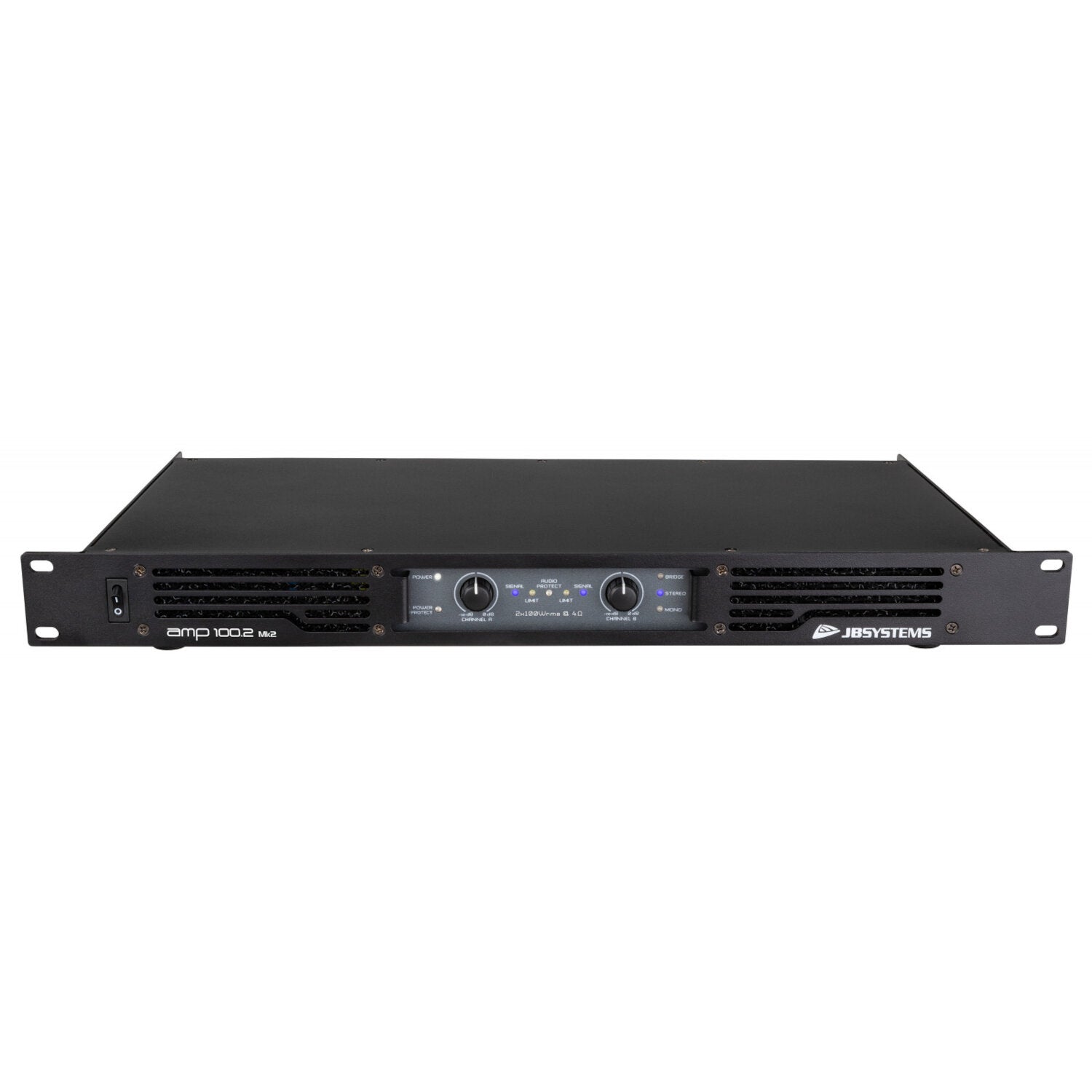 JB systems AMP100.2 Mk2 versterker 2x 130W @ 4 Ohm