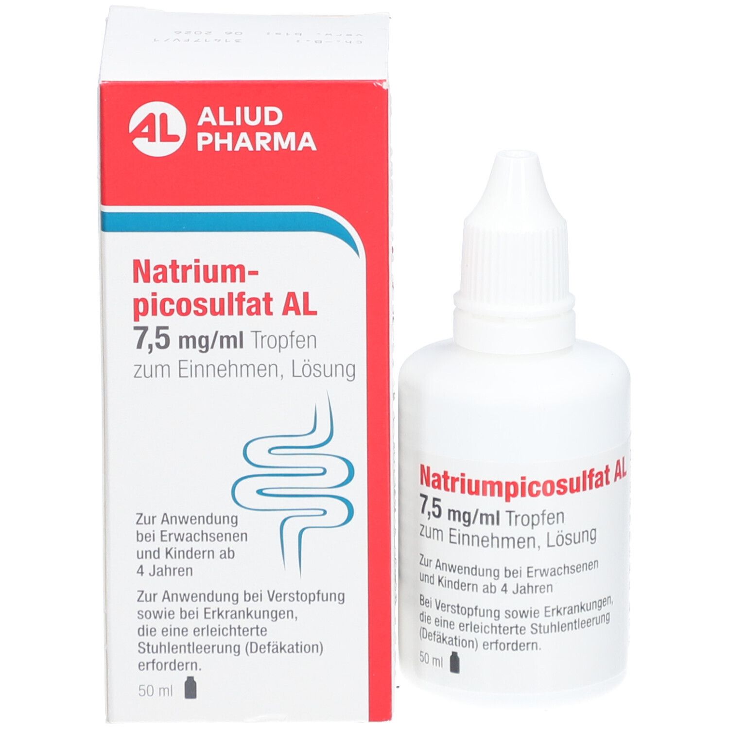 ALUID PHARMA NATRIUMPICOSULFAT AL 7,5 mg/ml Tropfen zum Einnehmen, Lösung