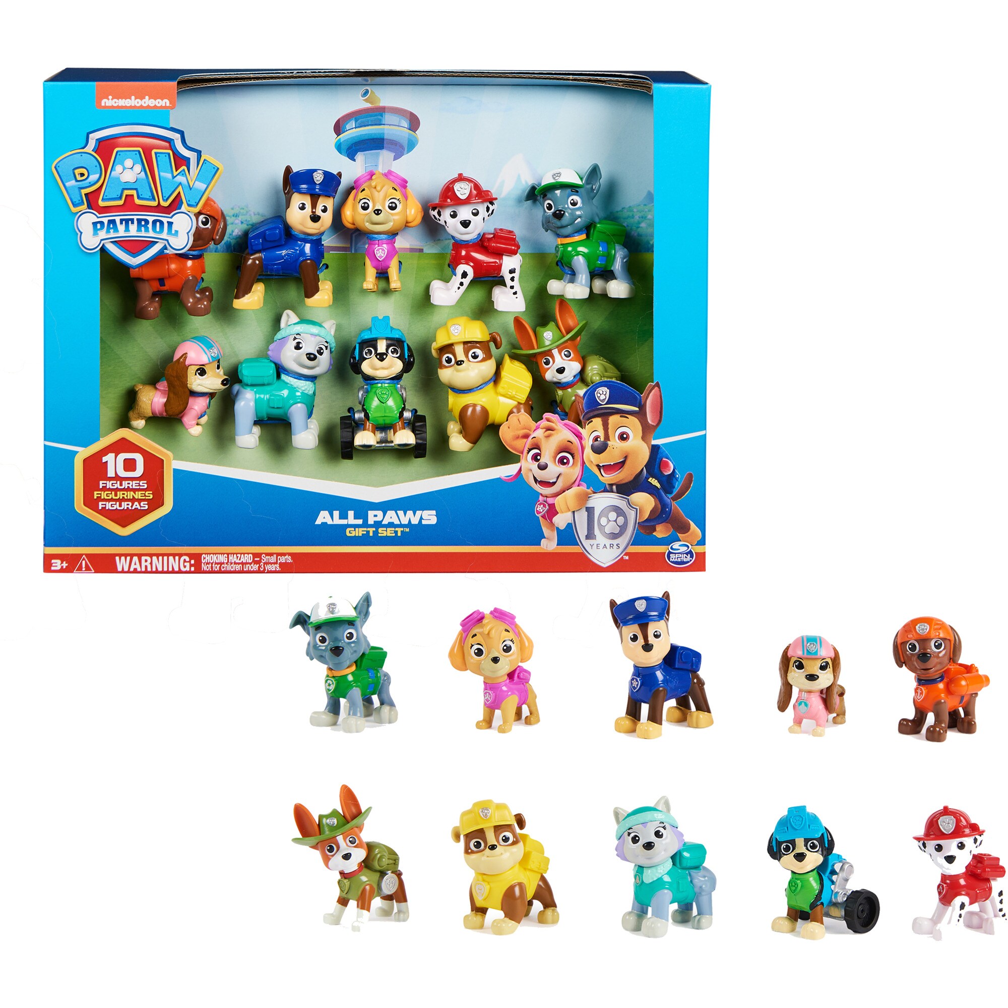 Spin Master Spielfigur PAW Patrol - Action Pack Pups Geschenkset