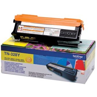 Brother TN-328Y - Cartouche de toner originale – Jaune