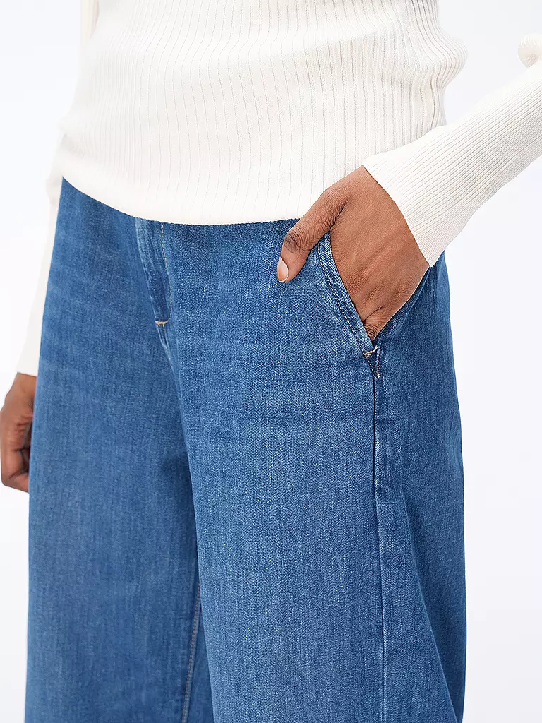 SOMEDAY Jeans Wide Leg CELEN blau