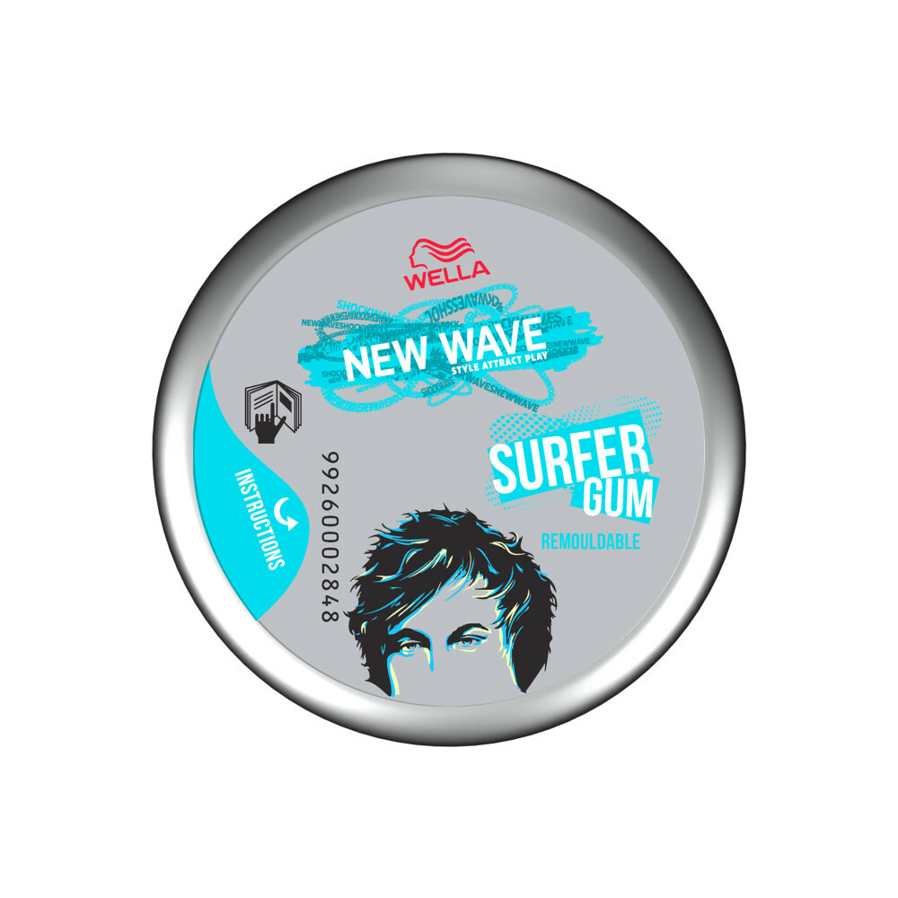 6x Wella New Wave Ultimate Effect Surfer Gum75 ml