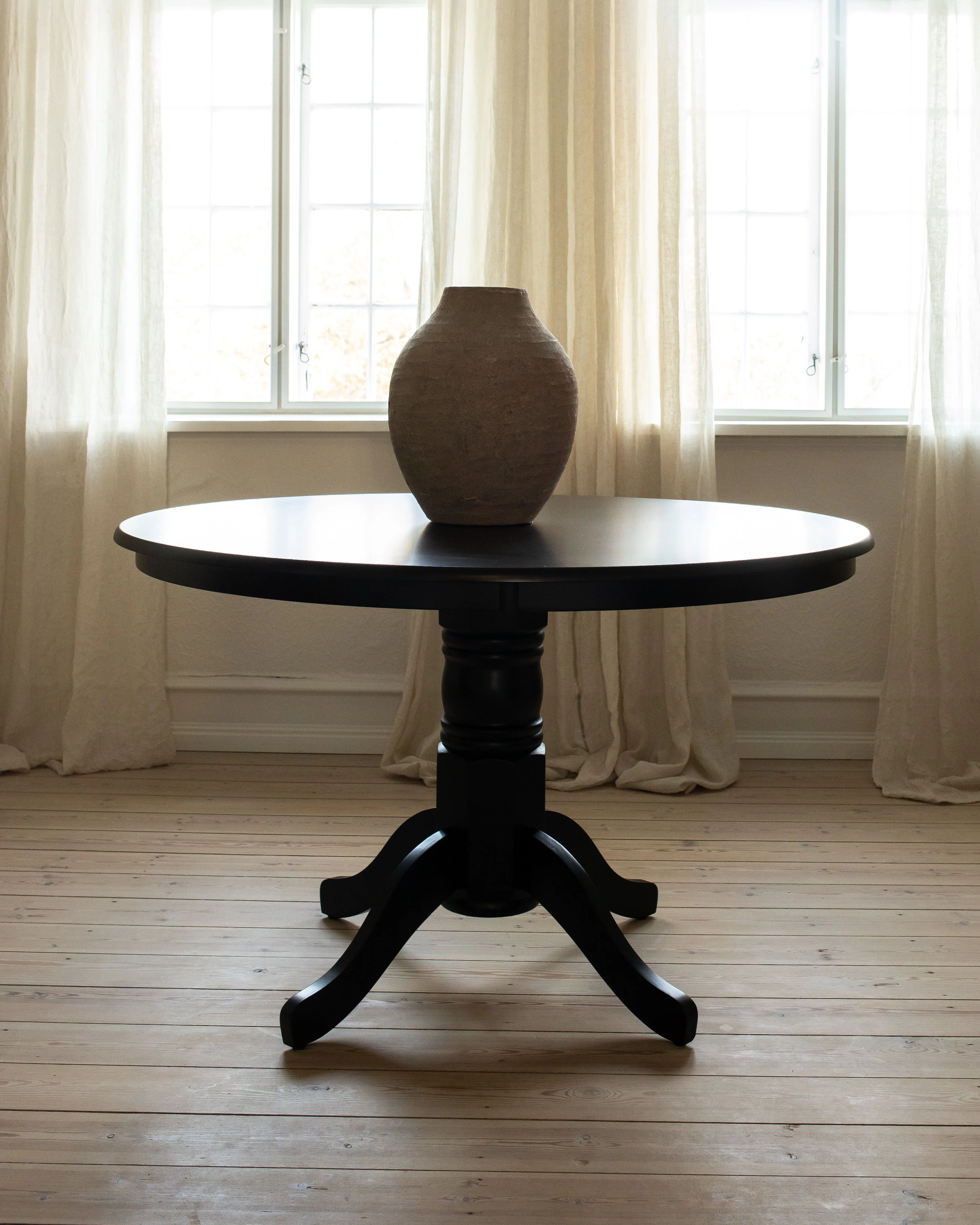 Eettafel AKRON Zwart 120 cm 120 cm