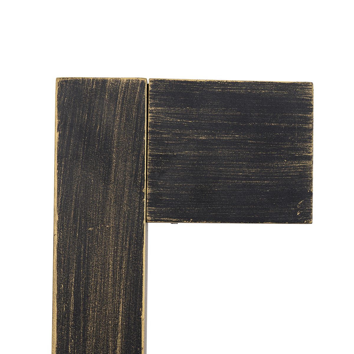 Industriële staande buitenlamp antiek goud 80 cm IP44 - Baleno