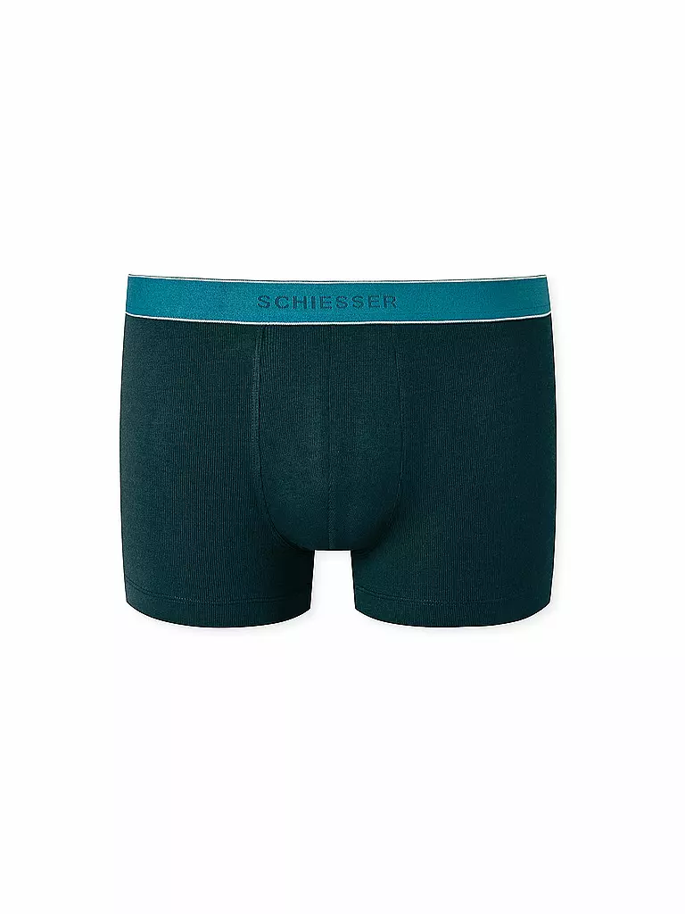 SCHIESSER Pants petrol blau