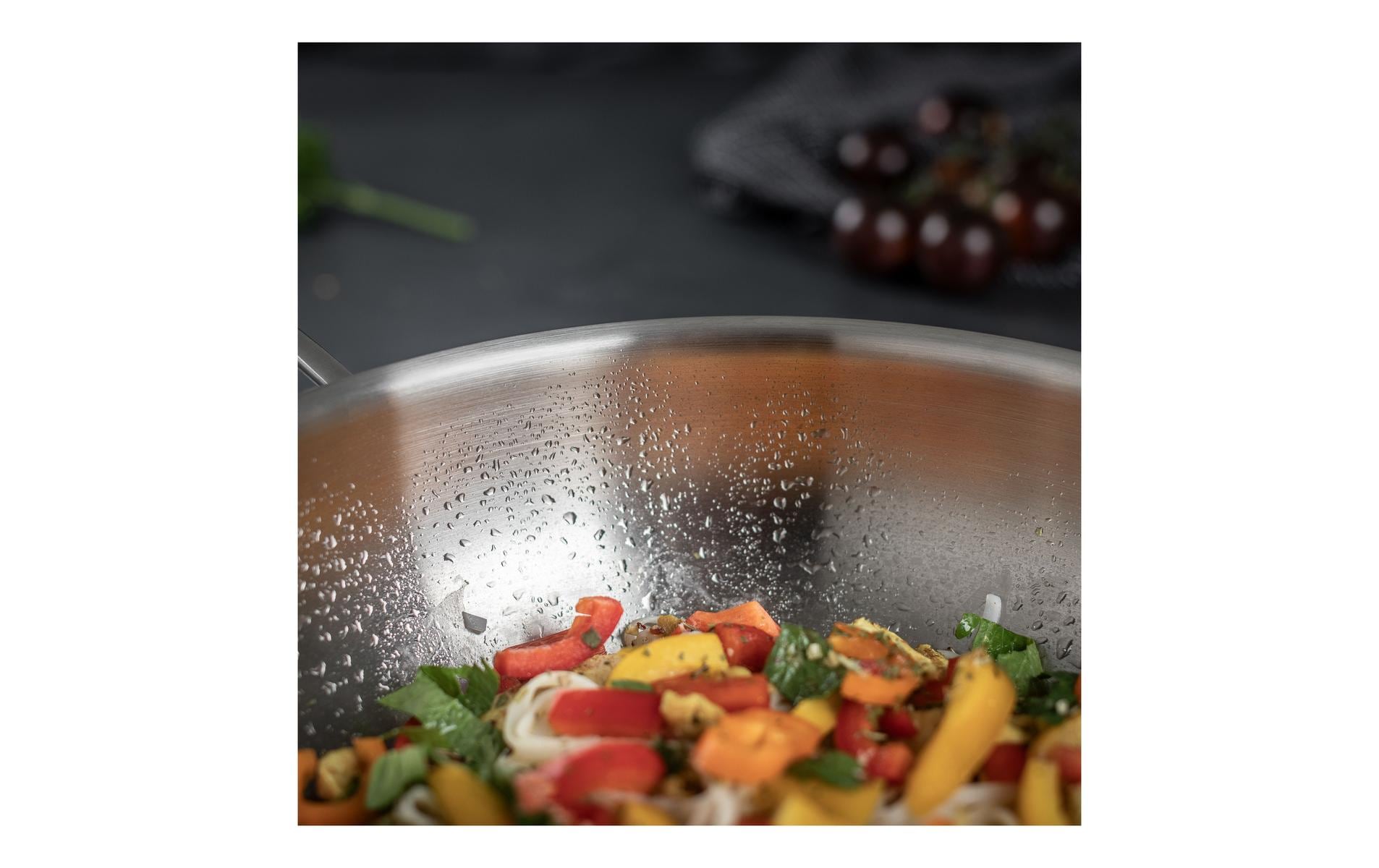 Wok Culinary Fiveply Ø 24 cm<br>Wokpfanne mit Deckel