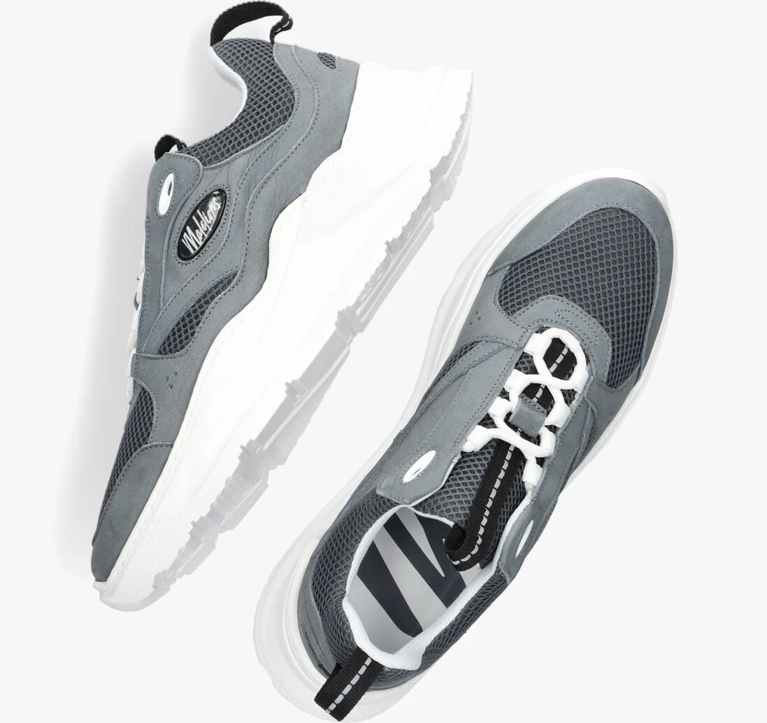 MALELIONS blauwe malelions lage sneakers malelions men mesh runner