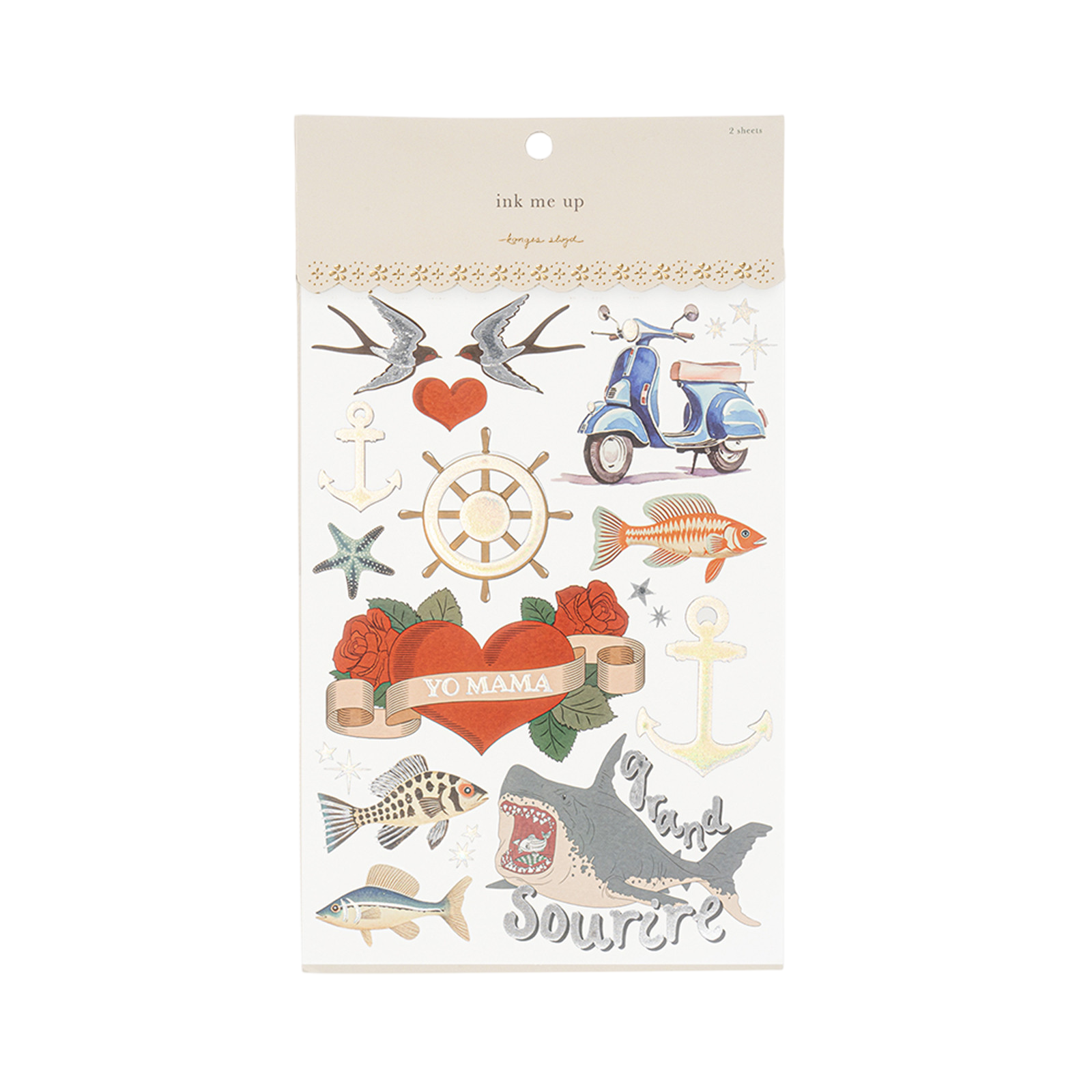 Tattoos-Set Sailor Mix Pack