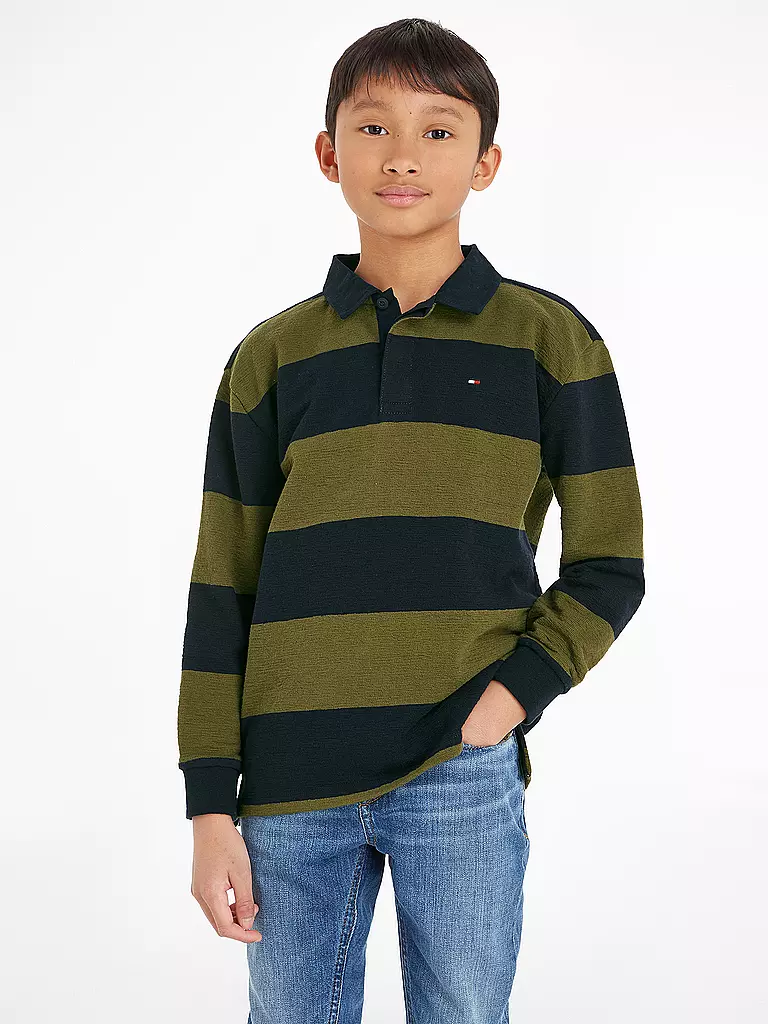 TOMMY HILFIGER Jungen Poloshirt dunkelblau