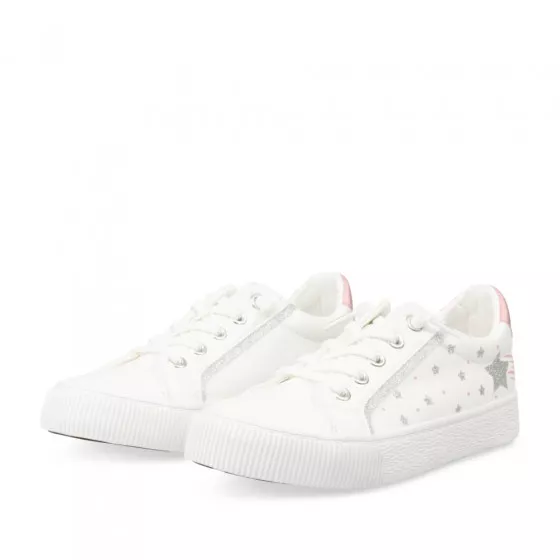 Baskets BLANC LOVELY SKULL