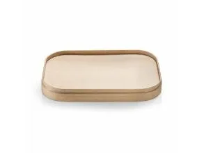 Kartonlåg 173x125x10 mm rektangulær brun bionedbrydelig kraft/PLA biocoating til,6 ps x 300 stk/krt