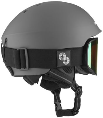 CygnusSki Helmet Set - grau