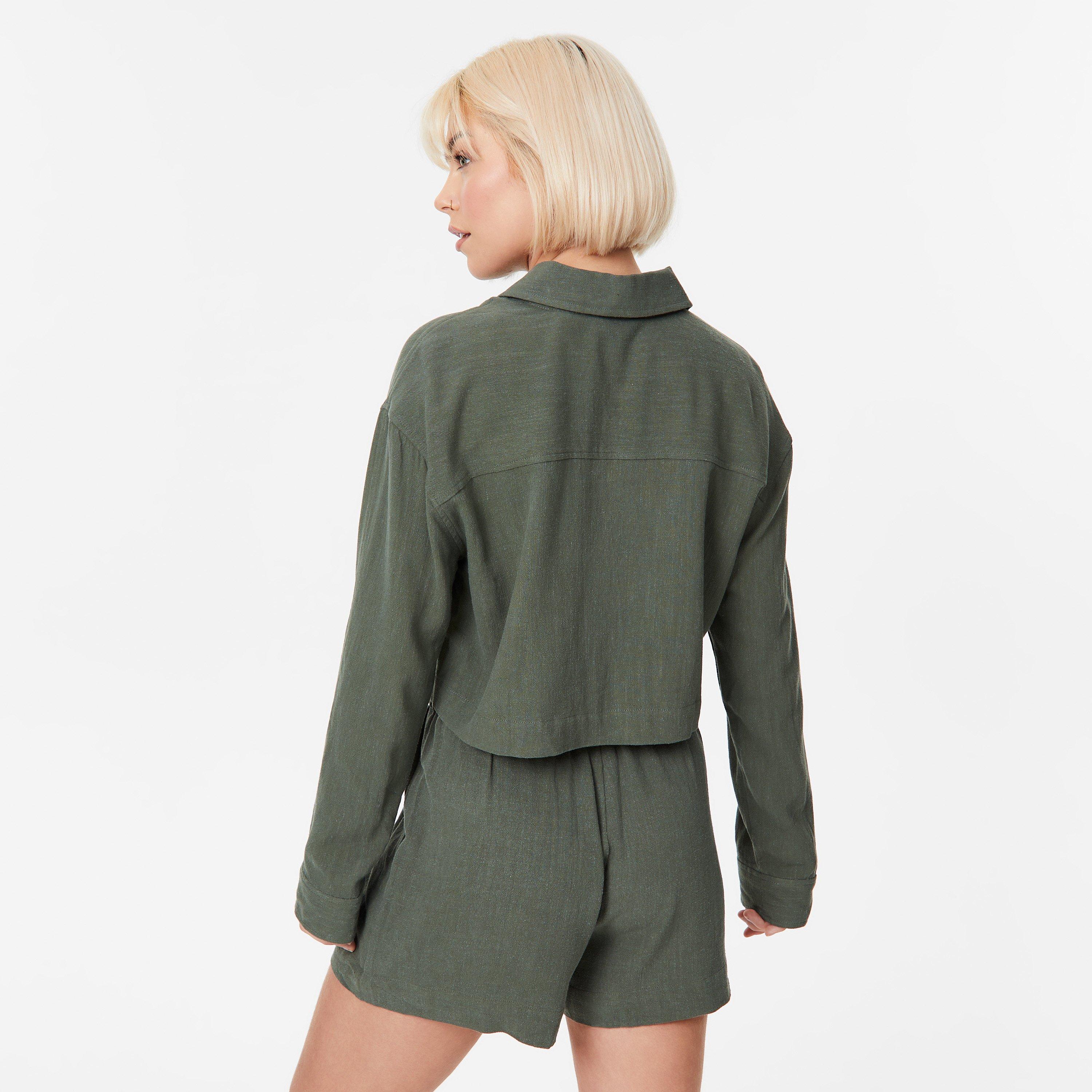 Jack Wills JW Linen Blend Shacket