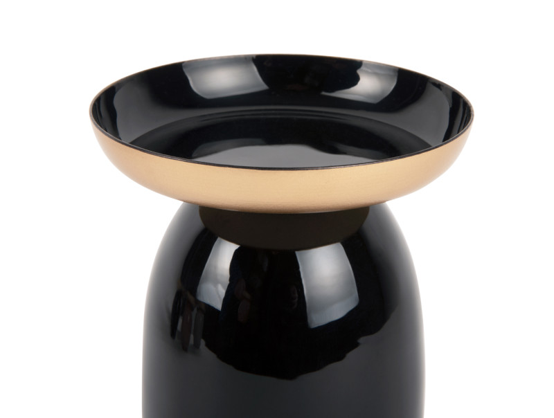 Pillar Candle Holder Mila Large PT3992BK Black