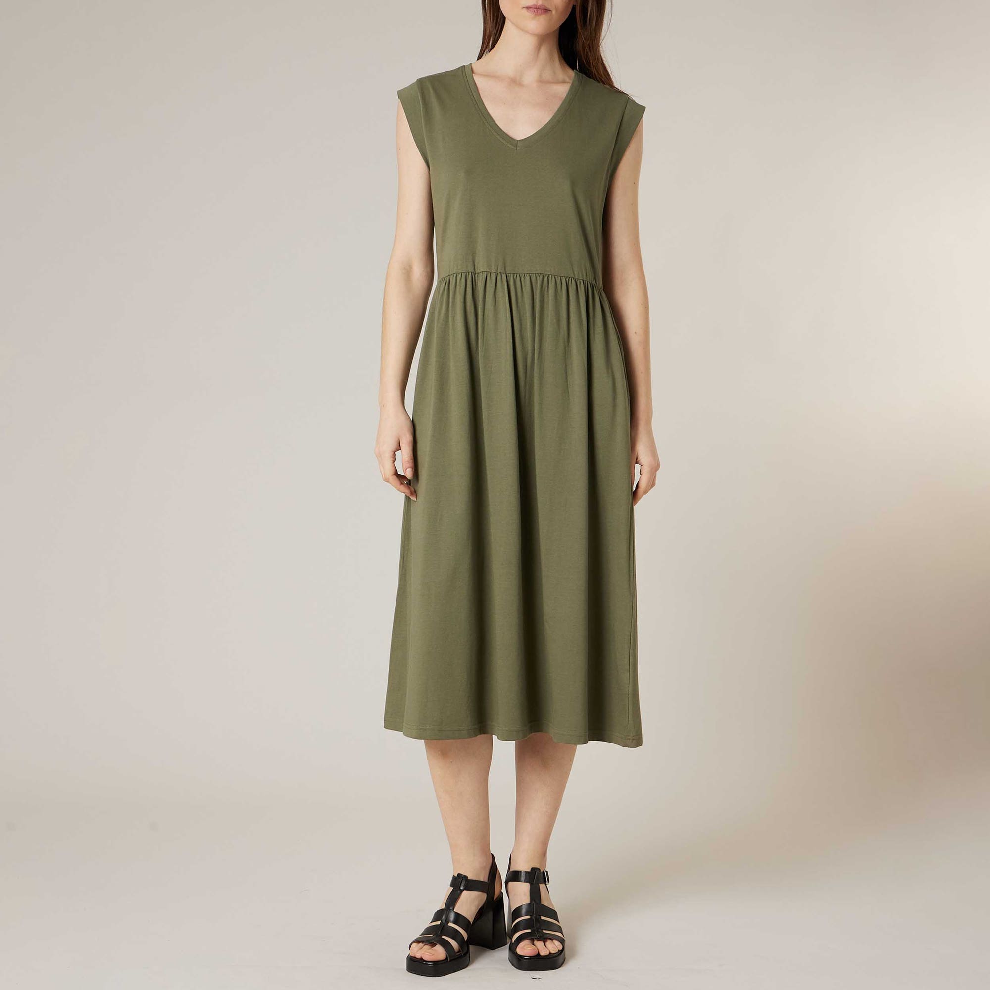 Robe Femme kaki