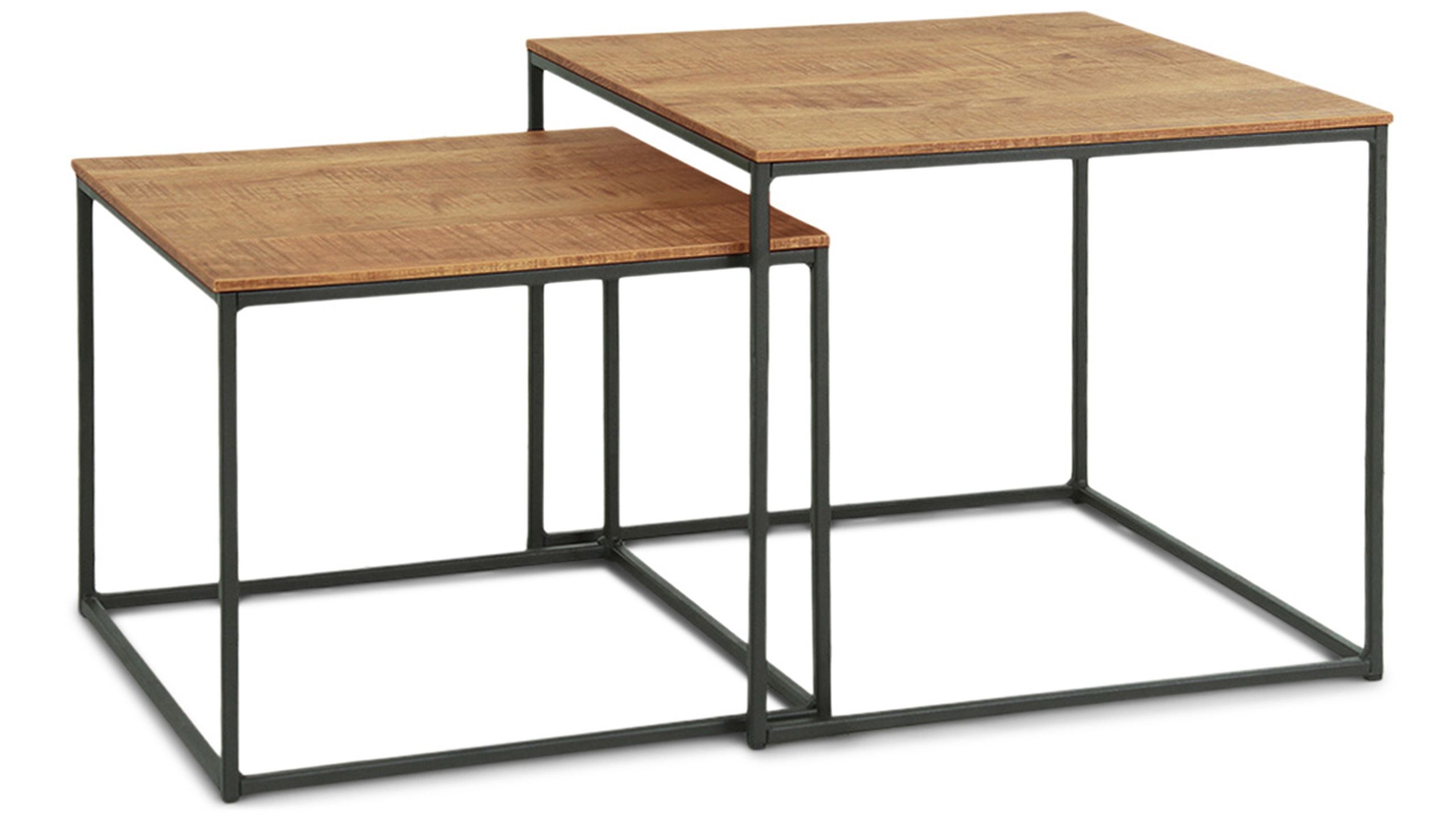 Salontafelset Simon B50 x D50 x H46 cm