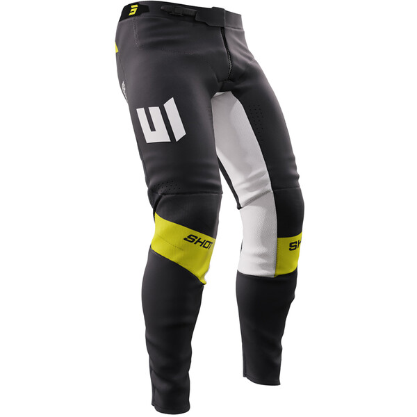 Shot - Pantalon Aerolite Husqvarna 2024 - Edition limitée Noir / Blanc