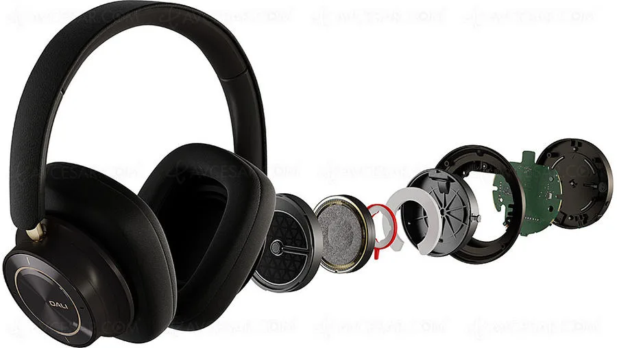 Dali IO-12 Chocolat foncé Casques Bluetooth