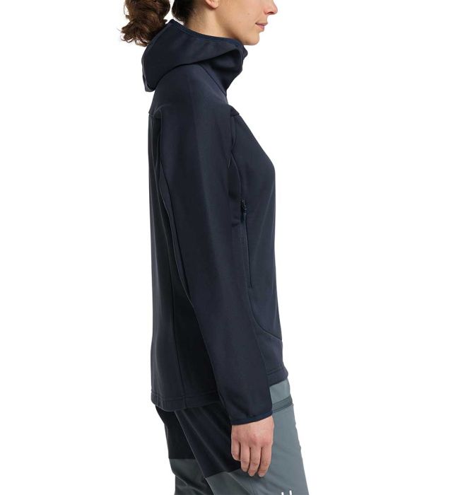 Frost Mid Hood Women damefleece