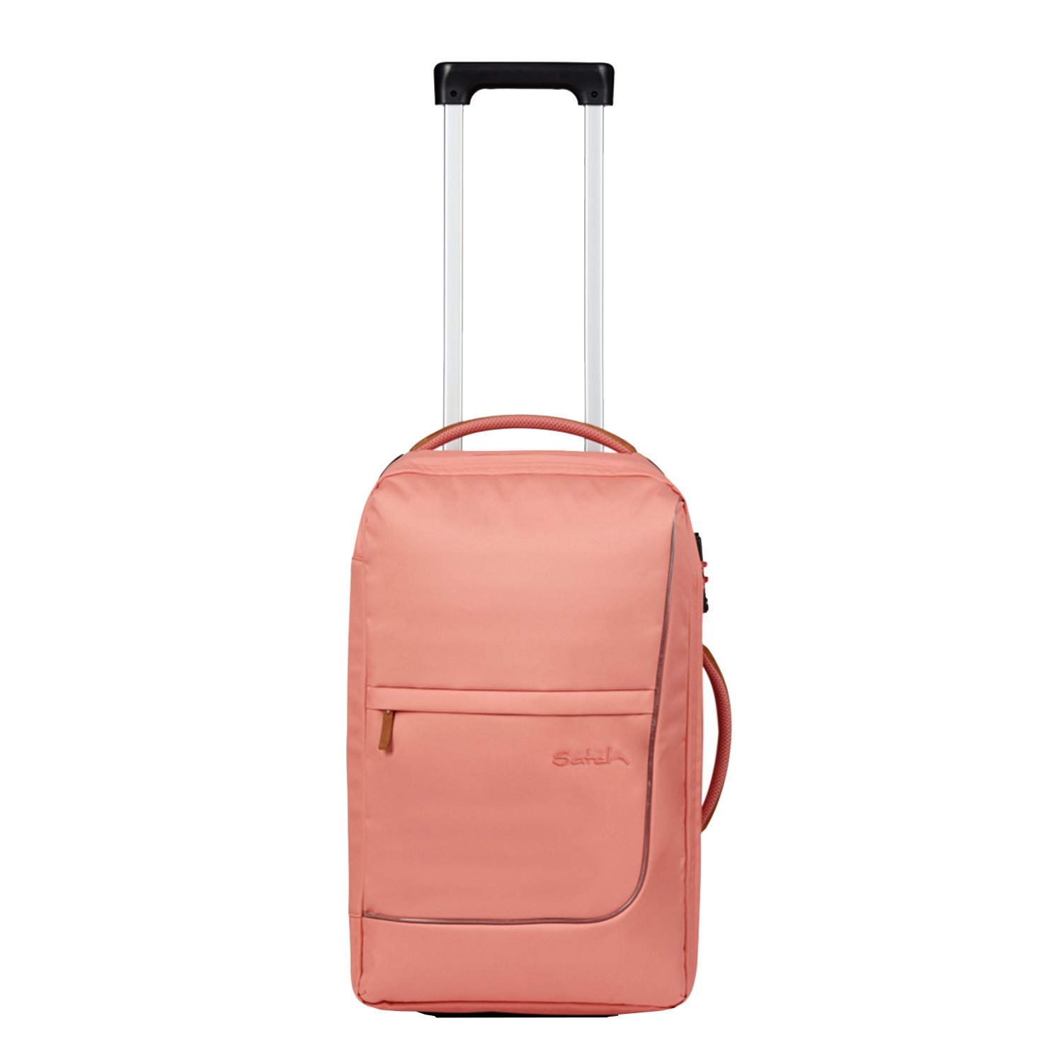 Satch Flow S Cabin Size Trolley pure coral