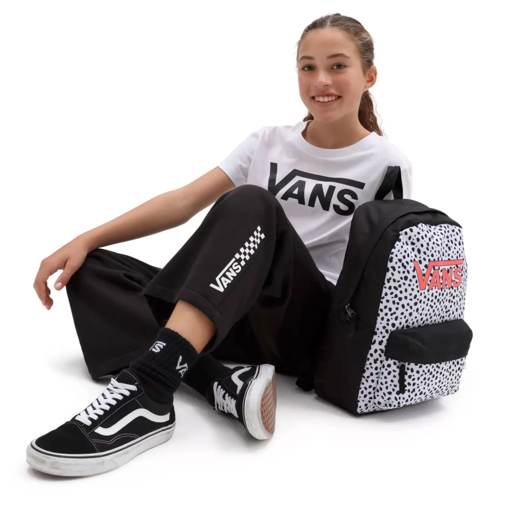 Vans Pantalon Ouaté Chalkboard Crop 7-14ans