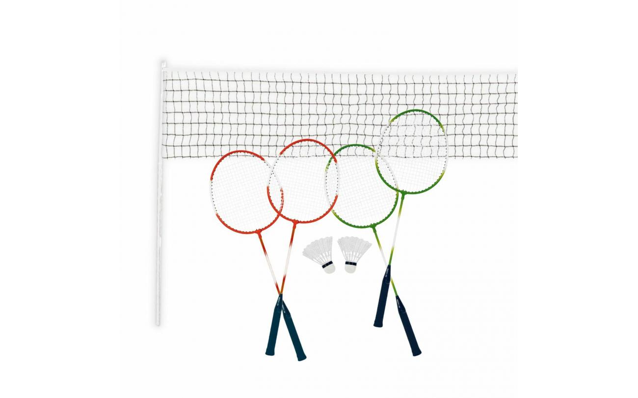 Badmintonset voor 4 spelers