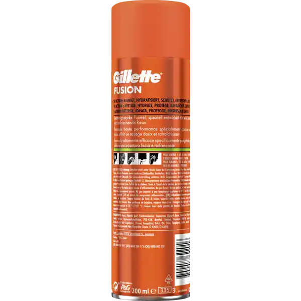 Fusion Rasiergel Sensitive