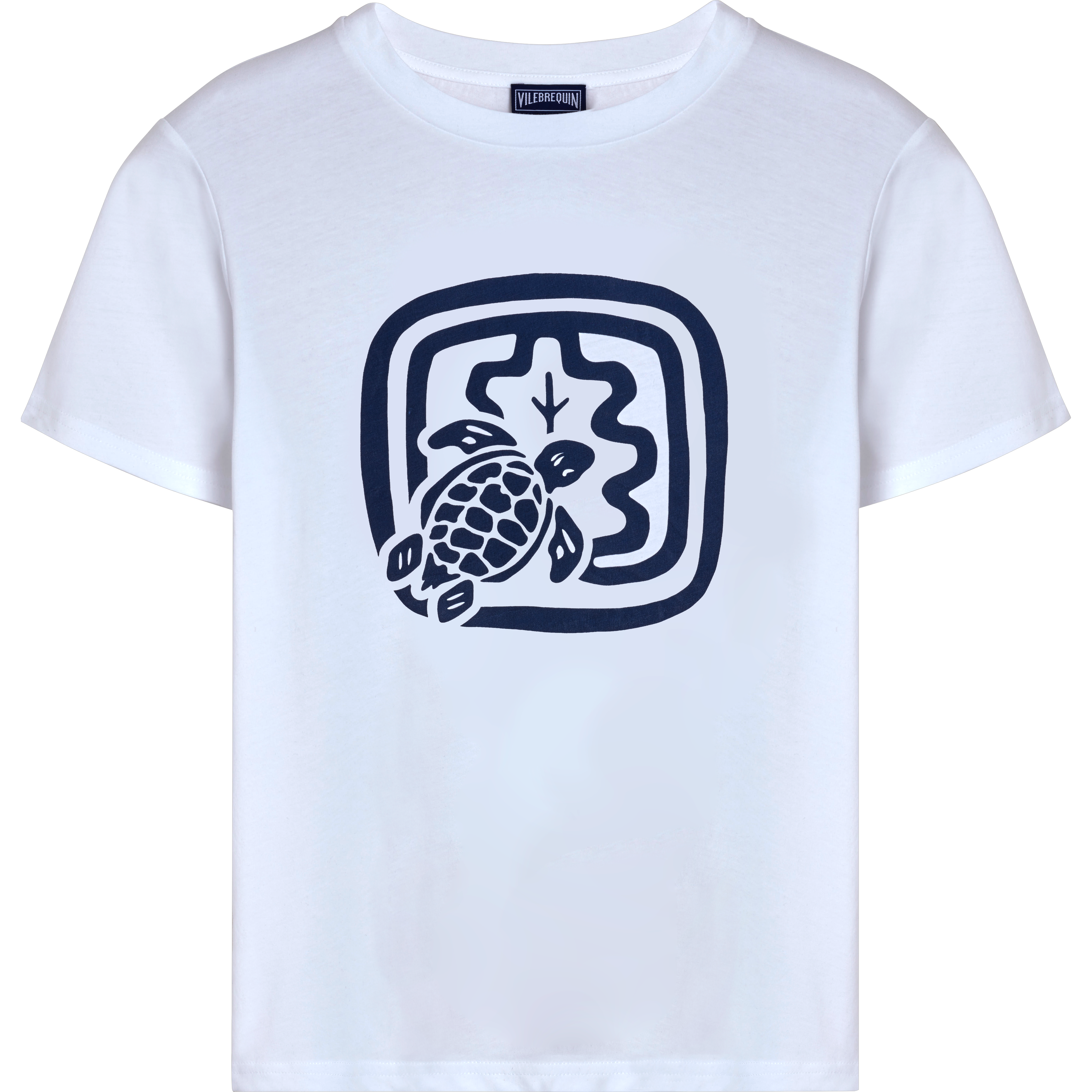 T-Shirt en Coton Femme Uni - Vilebrequin x Ines de la Fressange