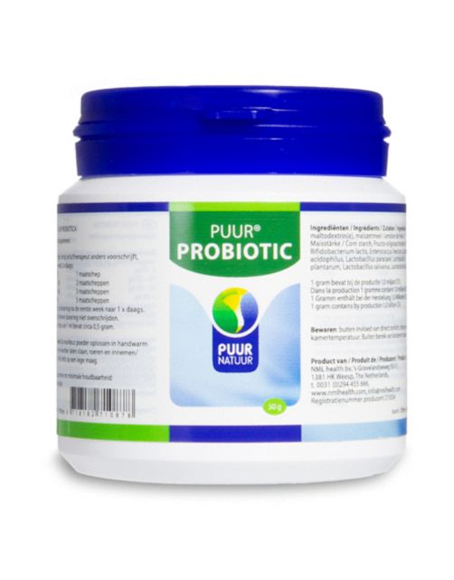 Puur Natuur Probiotica - Voedingssupplement - Darmen - 50 g