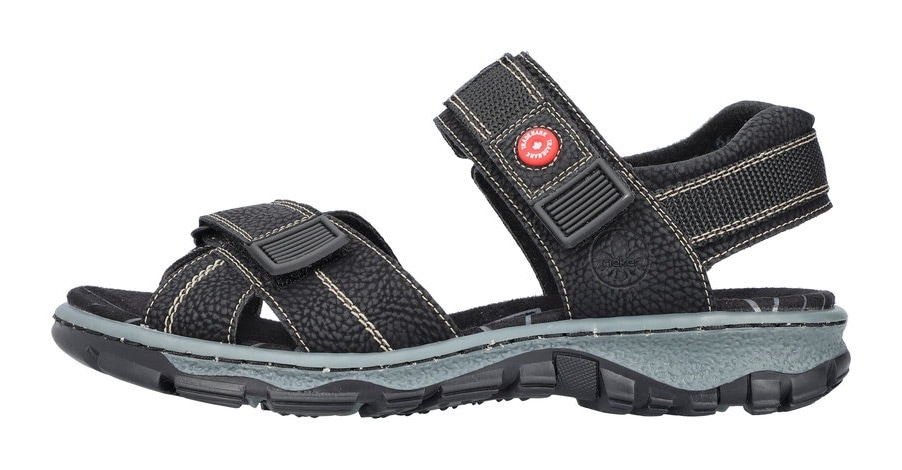 Rieker Sandale  , Sommerschuh, Outdoorschuh, Keilabsatz, in Trekking-Optik